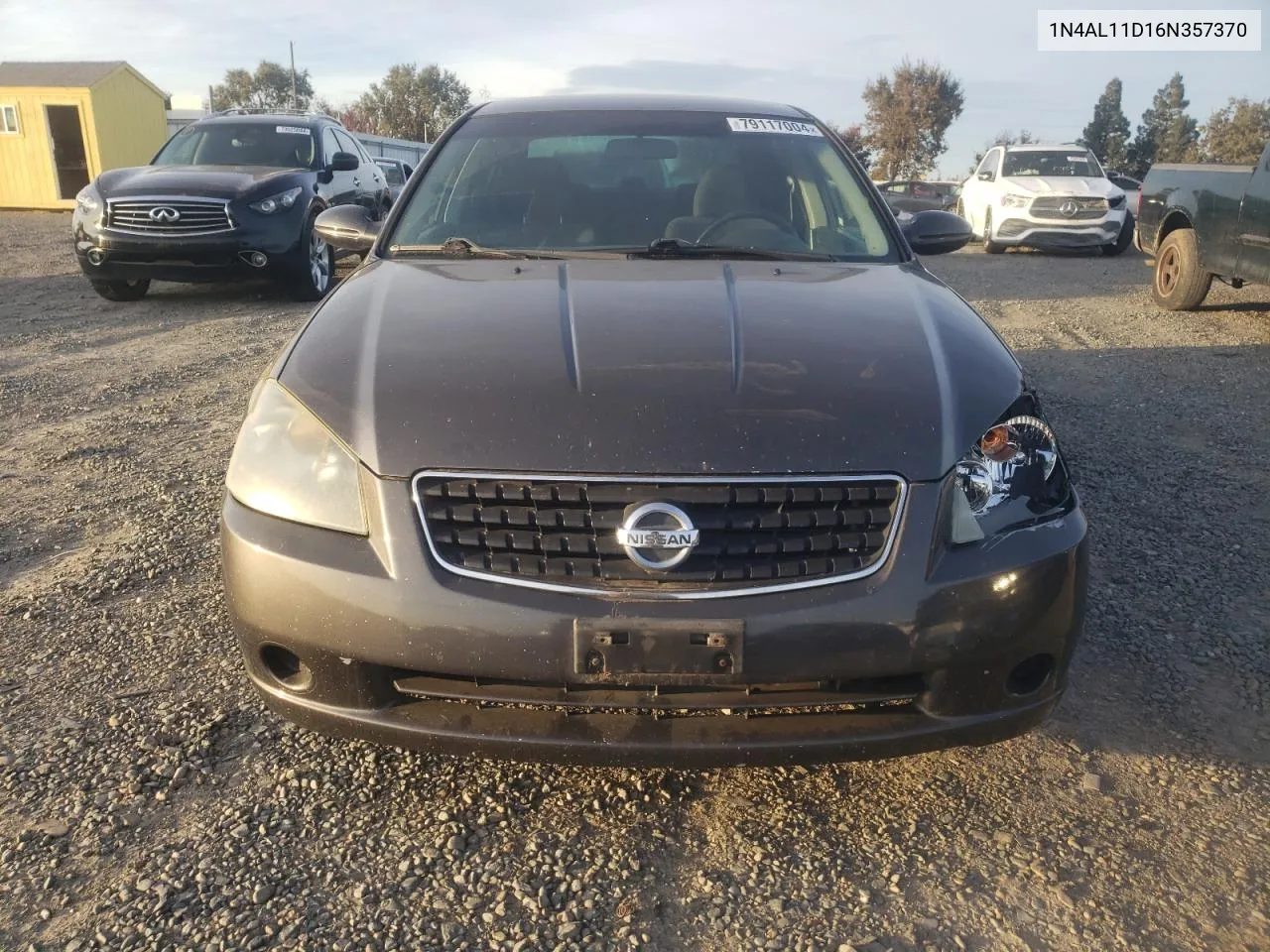 2006 Nissan Altima S VIN: 1N4AL11D16N357370 Lot: 79117004