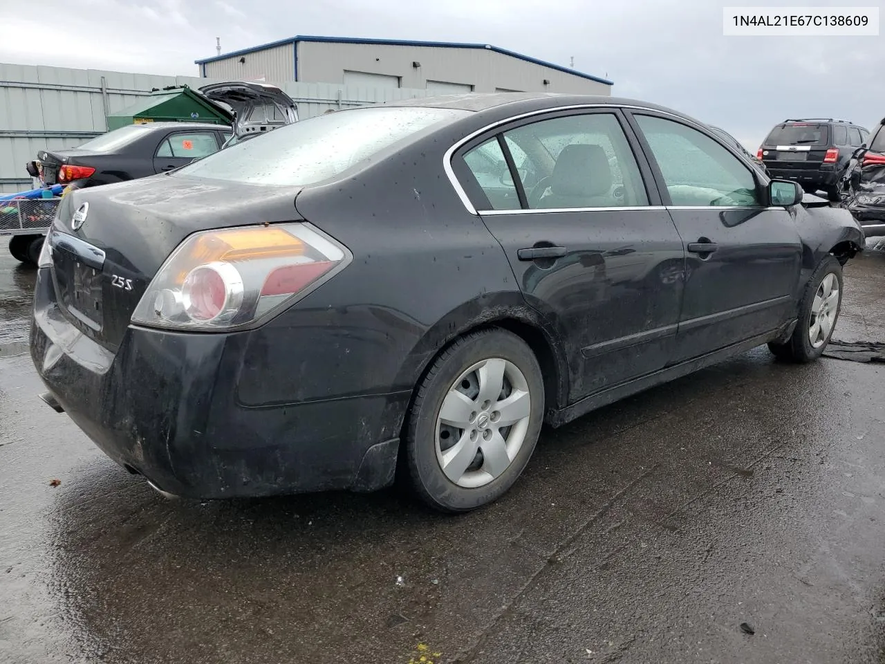 2007 Nissan Altima 2.5 VIN: 1N4AL21E67C138609 Lot: 40129764