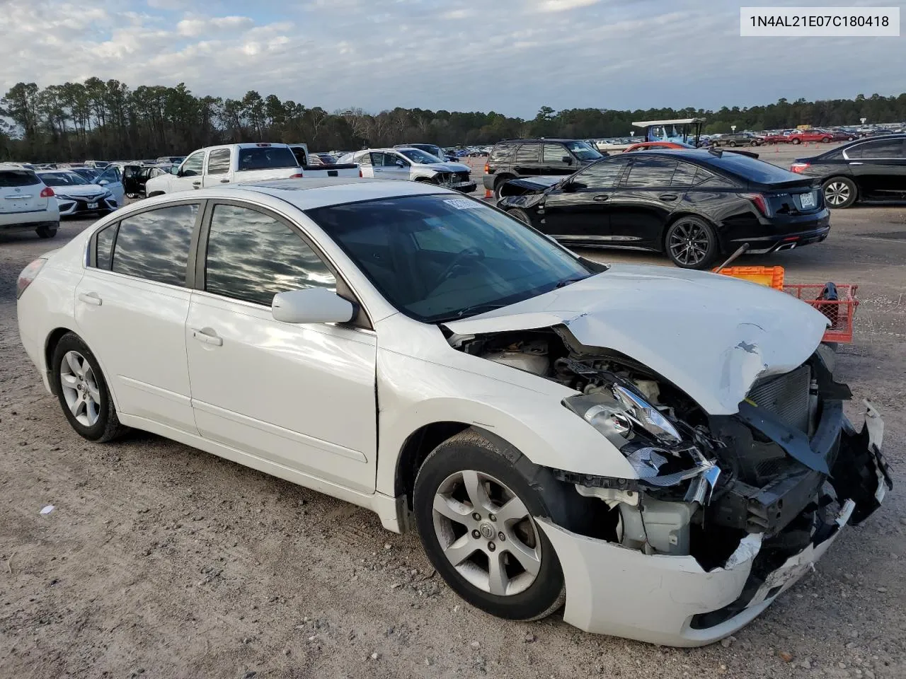 2007 Nissan Altima 2.5 VIN: 1N4AL21E07C180418 Lot: 43453064