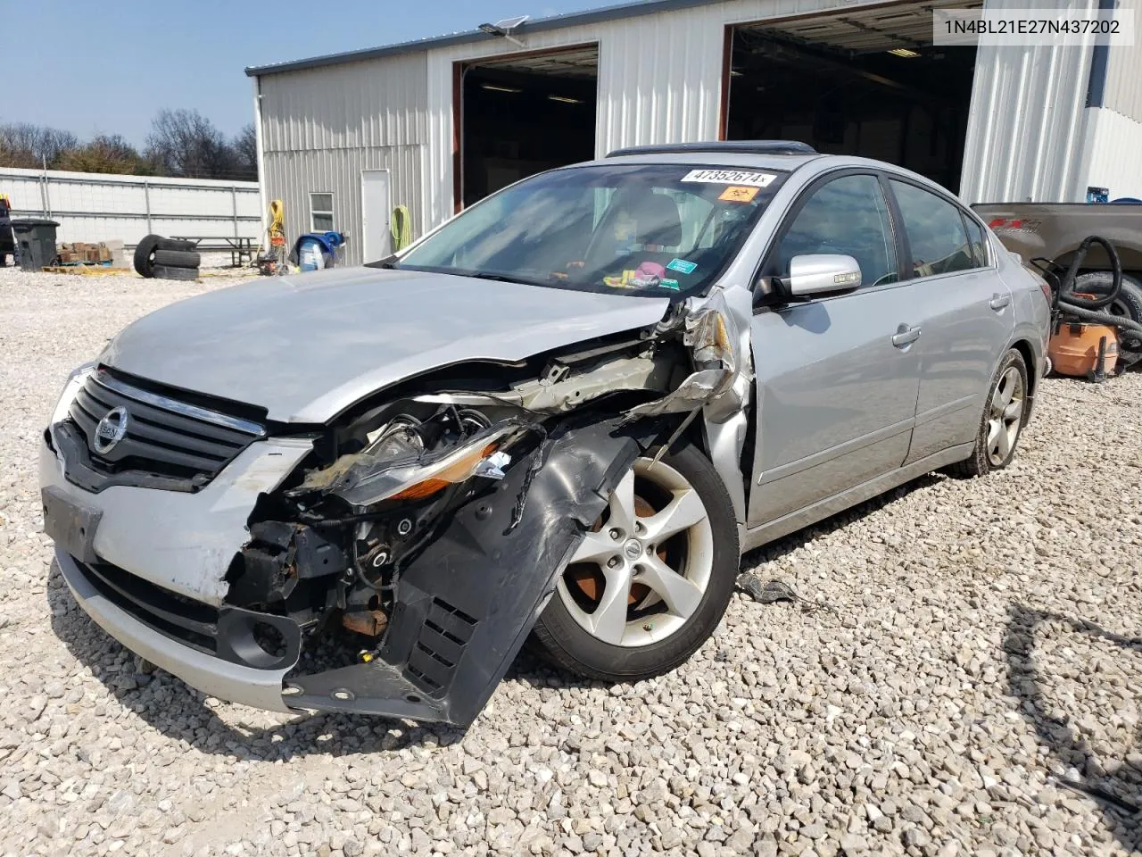 2007 Nissan Altima 3.5Se VIN: 1N4BL21E27N437202 Lot: 47352674