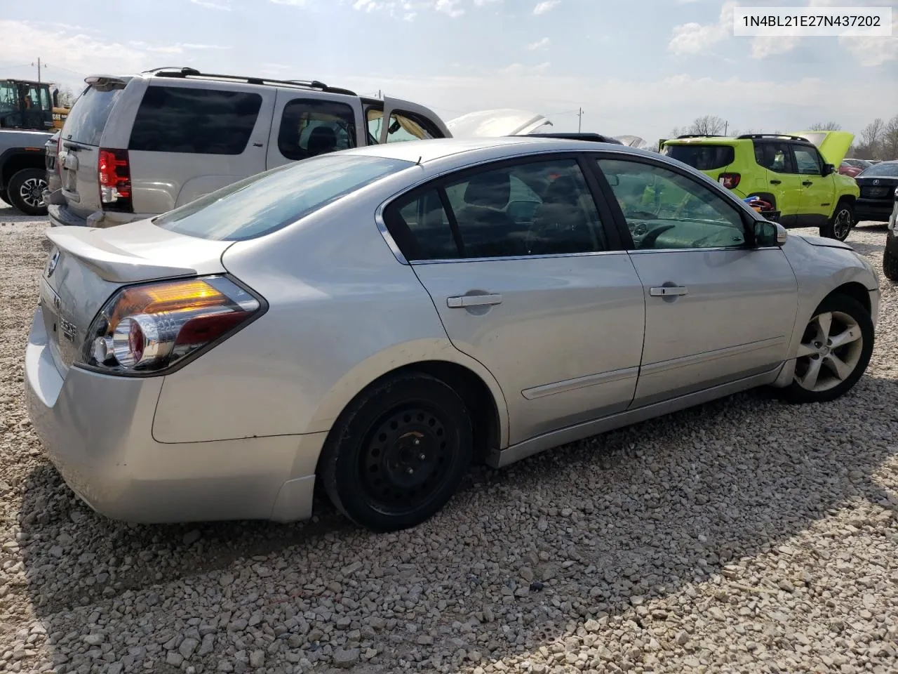 2007 Nissan Altima 3.5Se VIN: 1N4BL21E27N437202 Lot: 47352674