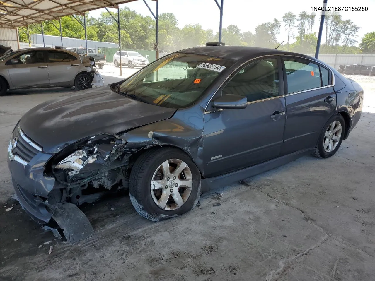 2007 Nissan Altima Hybrid VIN: 1N4CL21E87C155260 Lot: 56652194