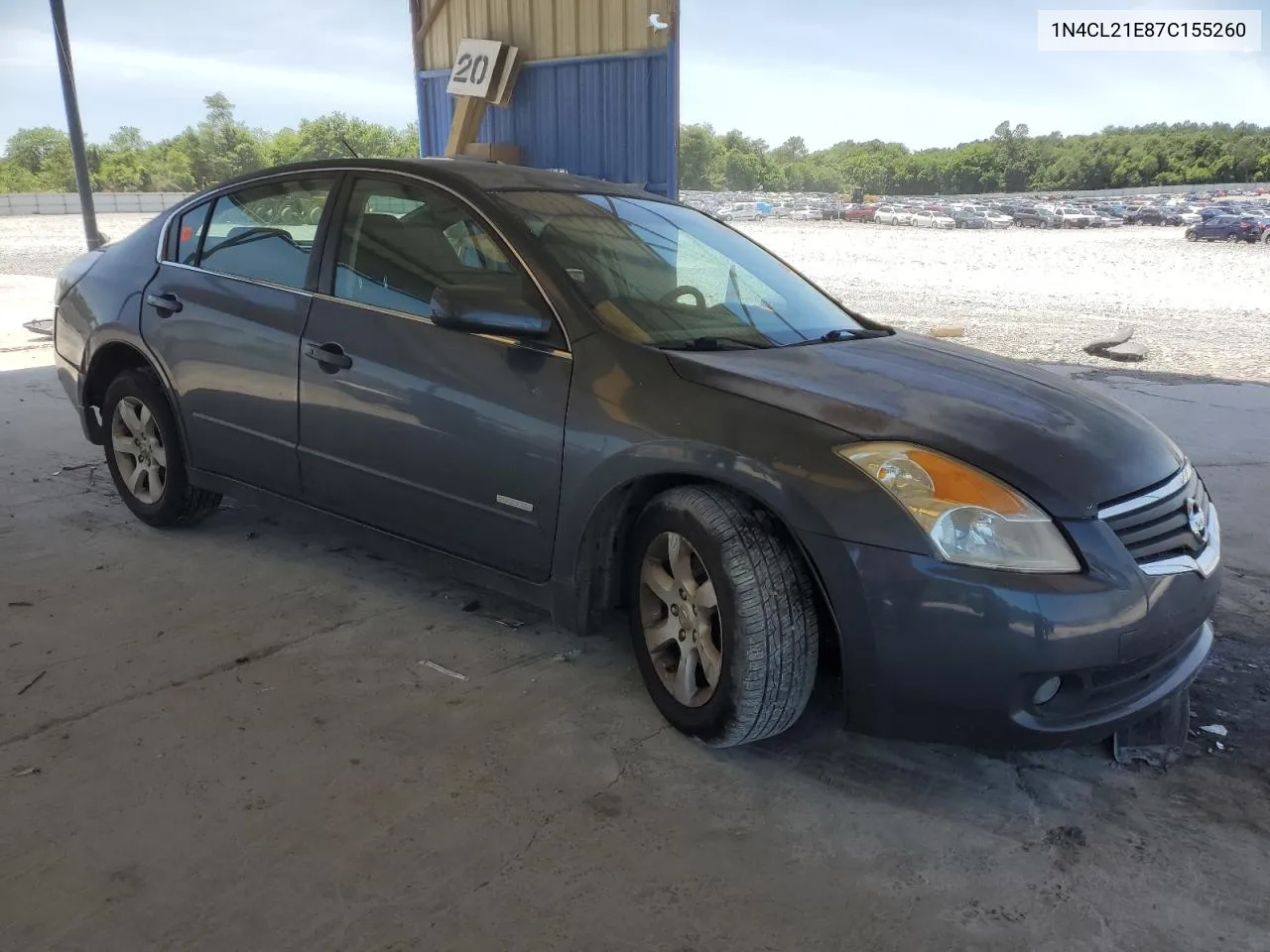 1N4CL21E87C155260 2007 Nissan Altima Hybrid