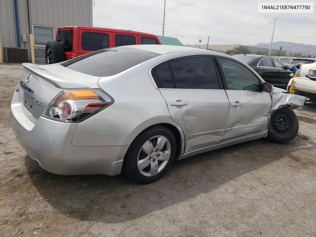 2007 Nissan Altima 2.5 VIN: 1N4AL21E87N477750 Lot: 57657744