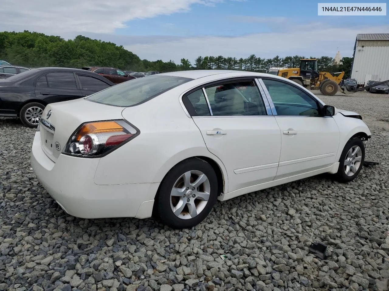 2007 Nissan Altima 2.5 VIN: 1N4AL21E47N446446 Lot: 58387474