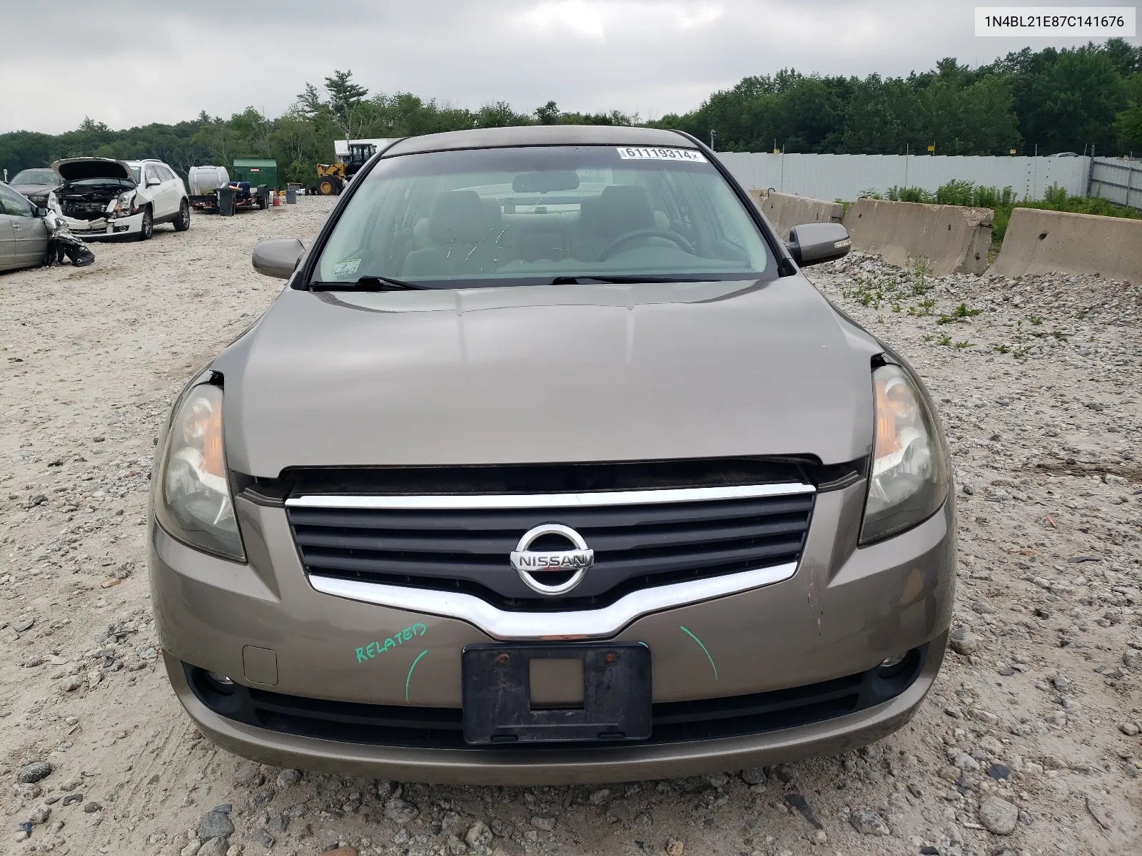 2007 Nissan Altima 3.5Se VIN: 1N4BL21E87C141676 Lot: 61119314