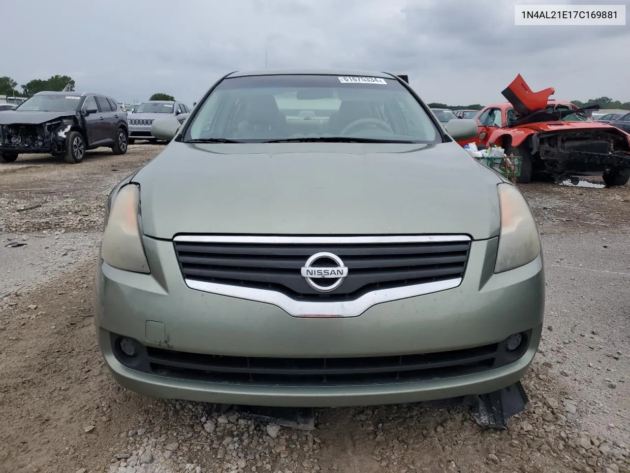 2007 Nissan Altima 2.5 VIN: 1N4AL21E17C169881 Lot: 61675334