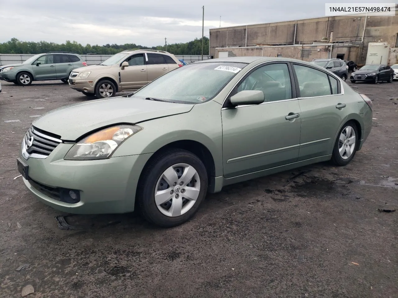 2007 Nissan Altima 2.5 VIN: 1N4AL21E57N498474 Lot: 62796314