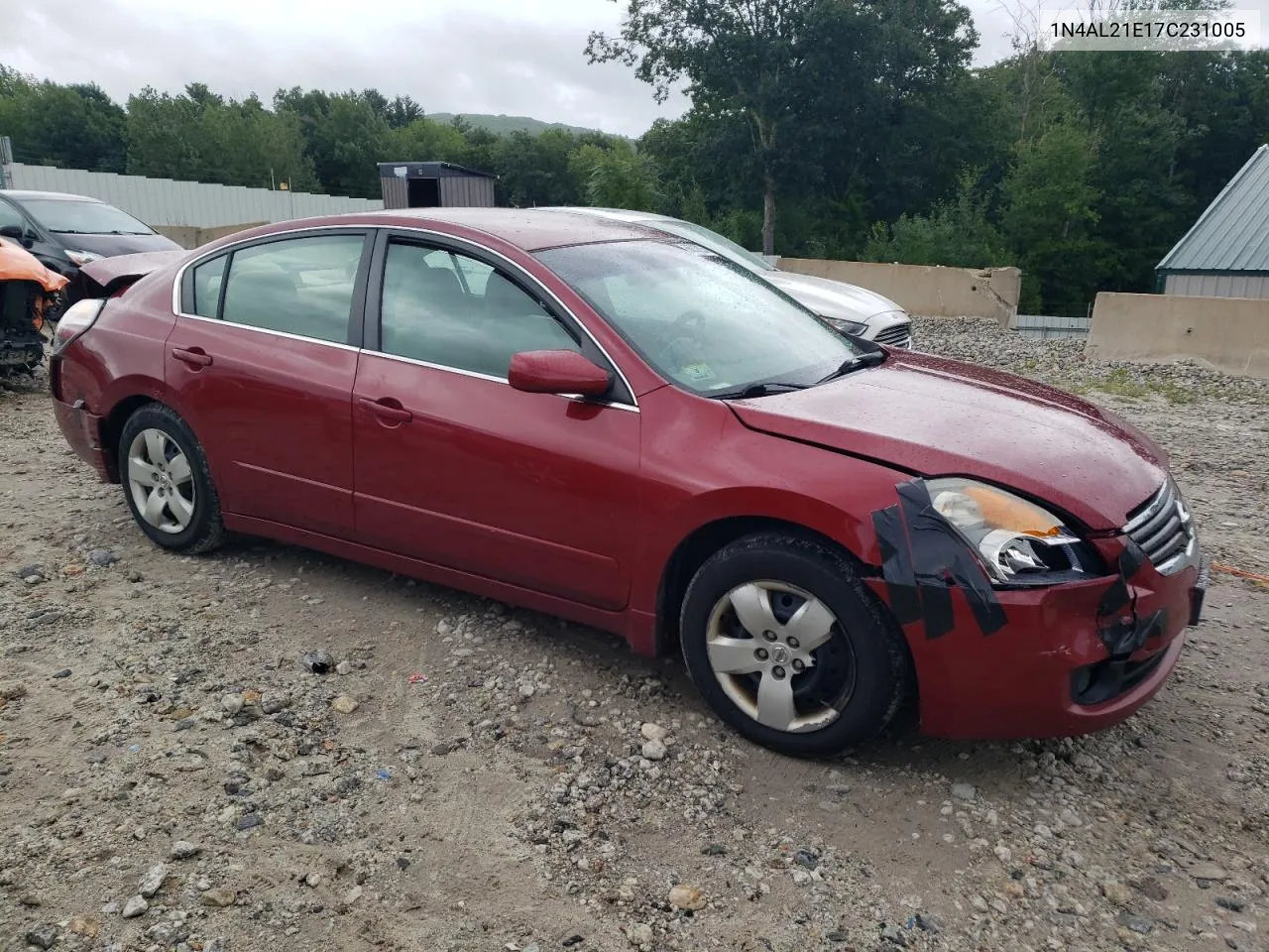 2007 Nissan Altima 2.5 VIN: 1N4AL21E17C231005 Lot: 66330554