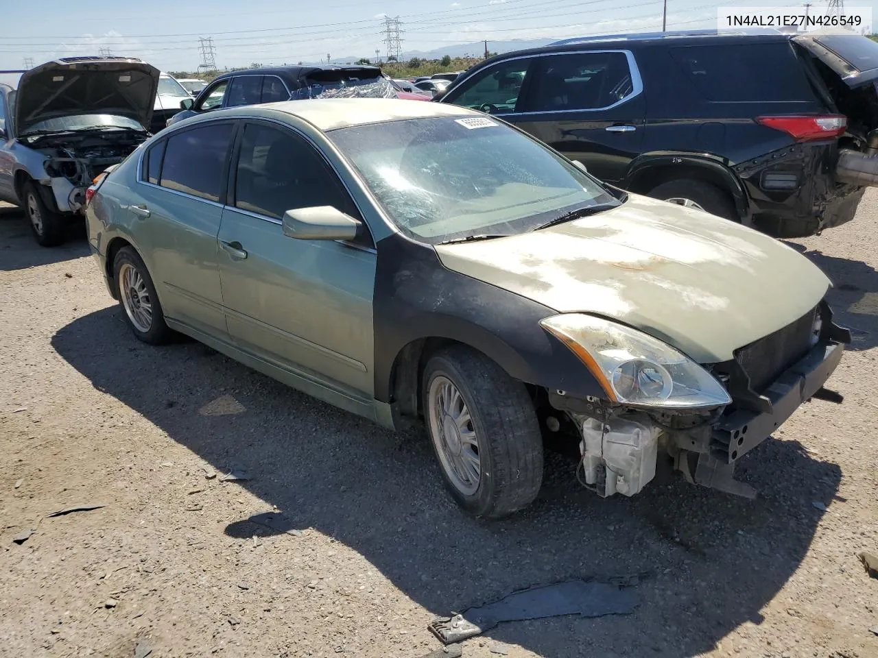 2007 Nissan Altima 2.5 VIN: 1N4AL21E27N426549 Lot: 66555914