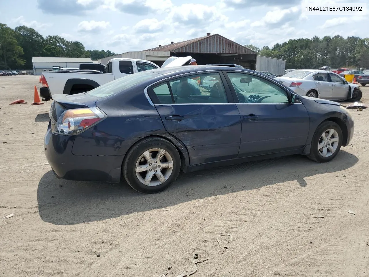 2007 Nissan Altima 2.5 VIN: 1N4AL21E87C134092 Lot: 66712424