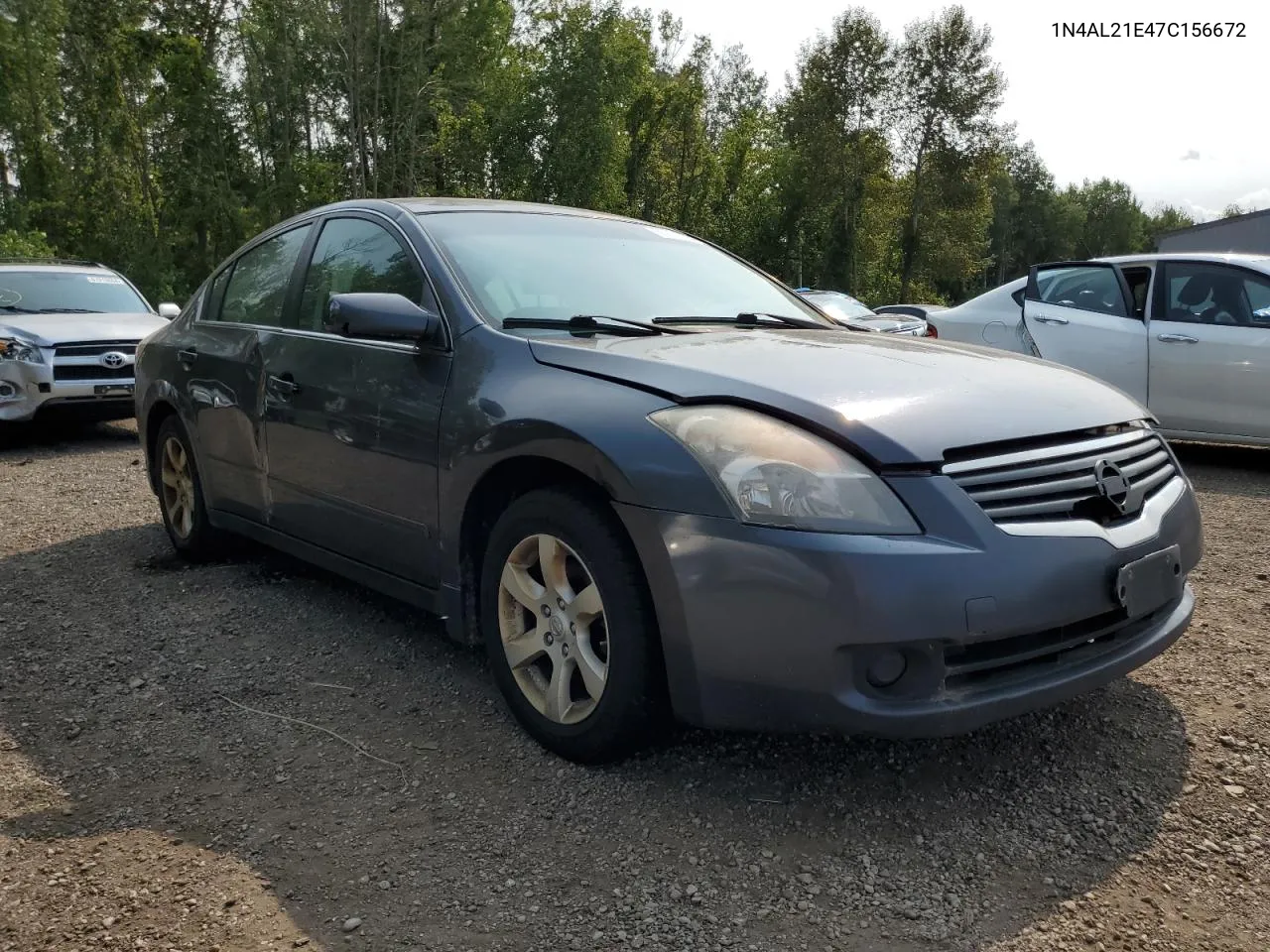 2007 Nissan Altima 2.5 VIN: 1N4AL21E47C156672 Lot: 66921404