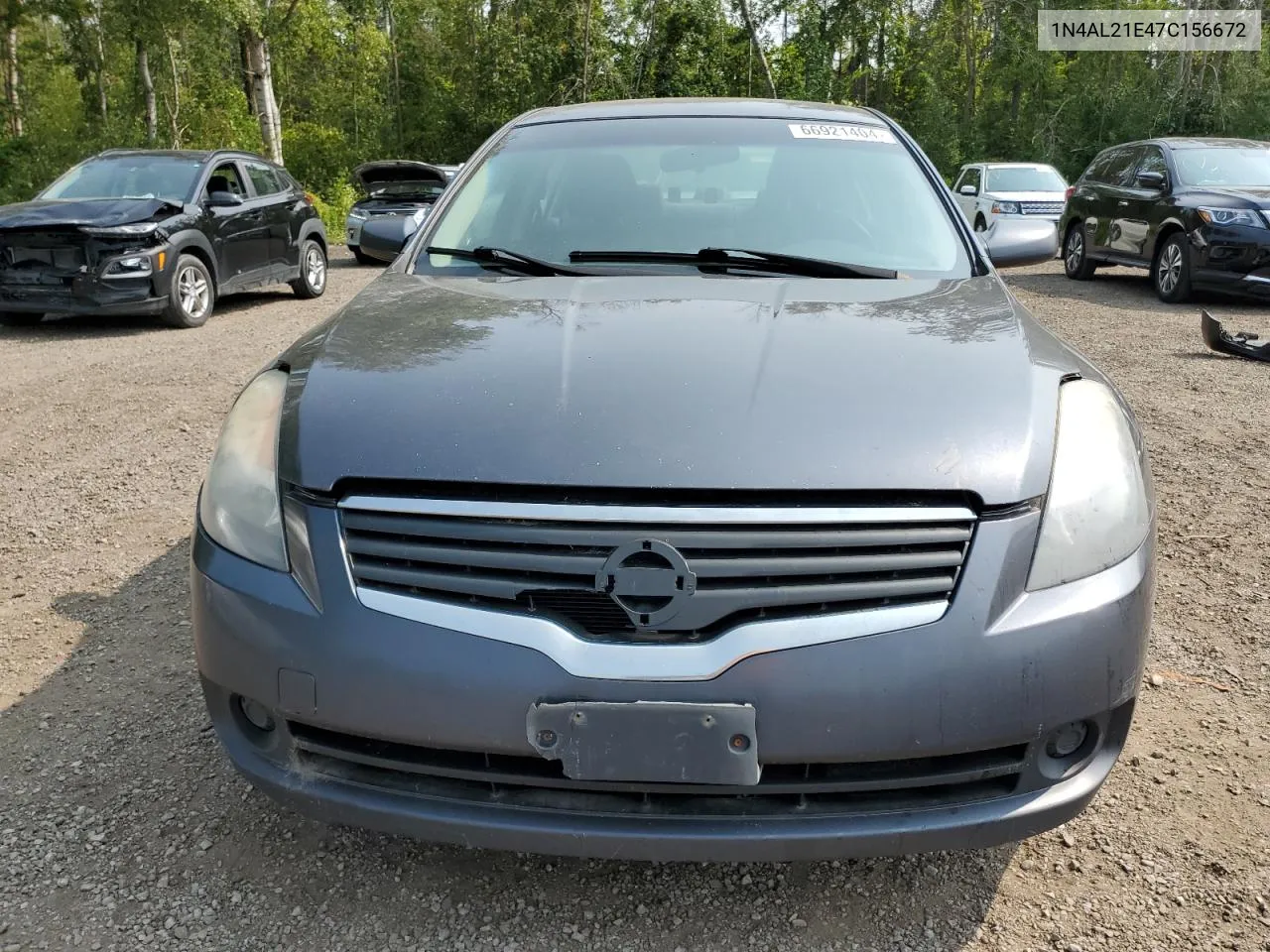 2007 Nissan Altima 2.5 VIN: 1N4AL21E47C156672 Lot: 66921404