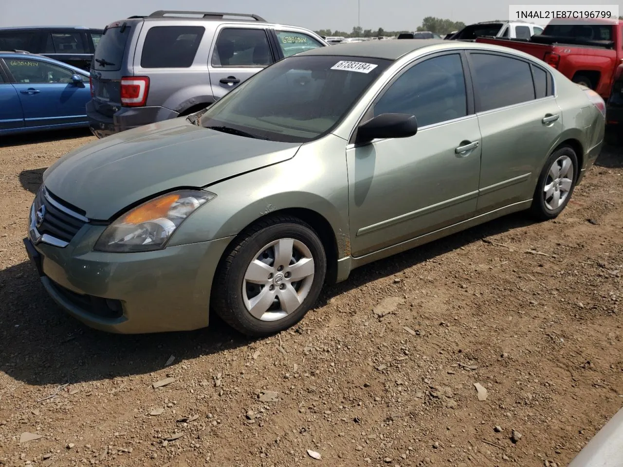 2007 Nissan Altima 2.5 VIN: 1N4AL21E87C196799 Lot: 67383184