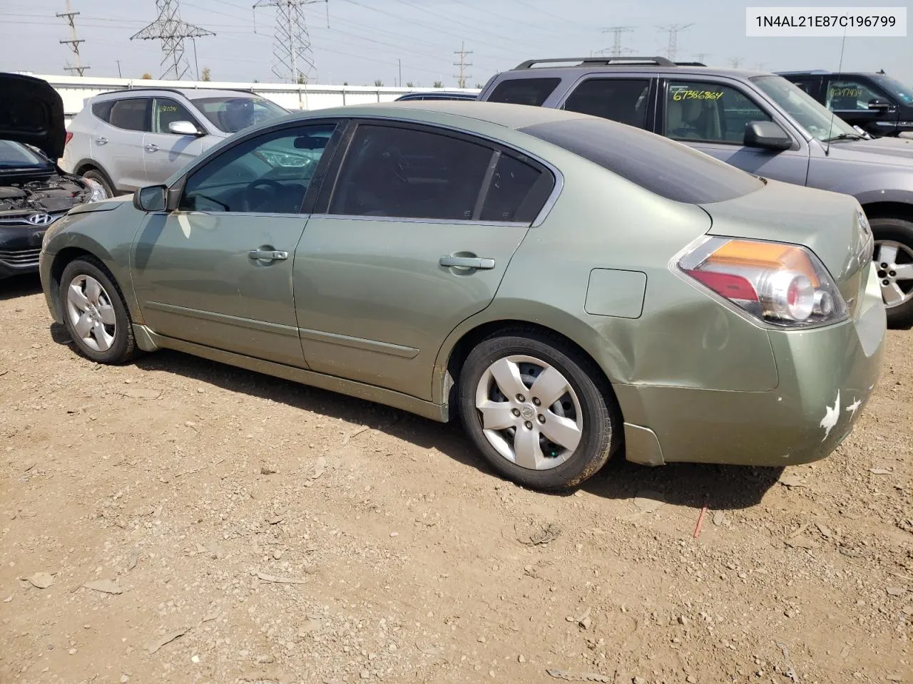 2007 Nissan Altima 2.5 VIN: 1N4AL21E87C196799 Lot: 67383184