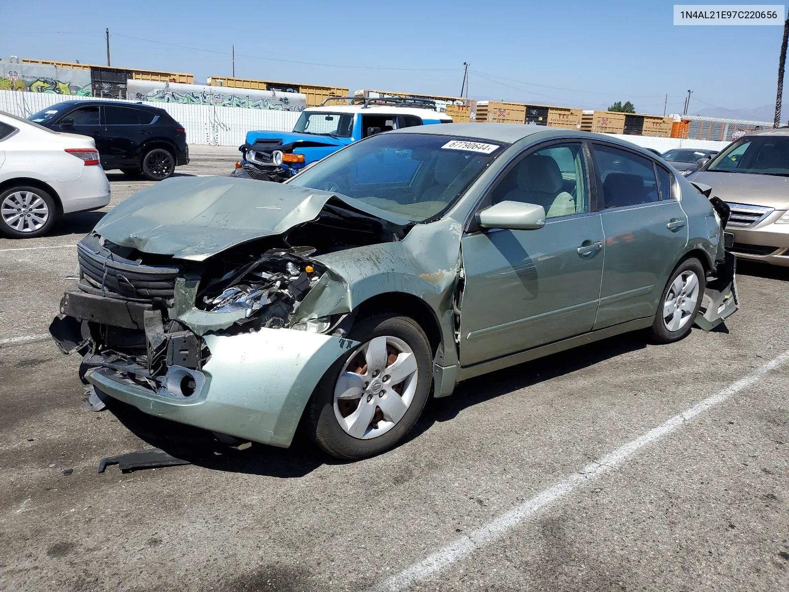 2007 Nissan Altima 2.5 VIN: 1N4AL21E97C220656 Lot: 67790644