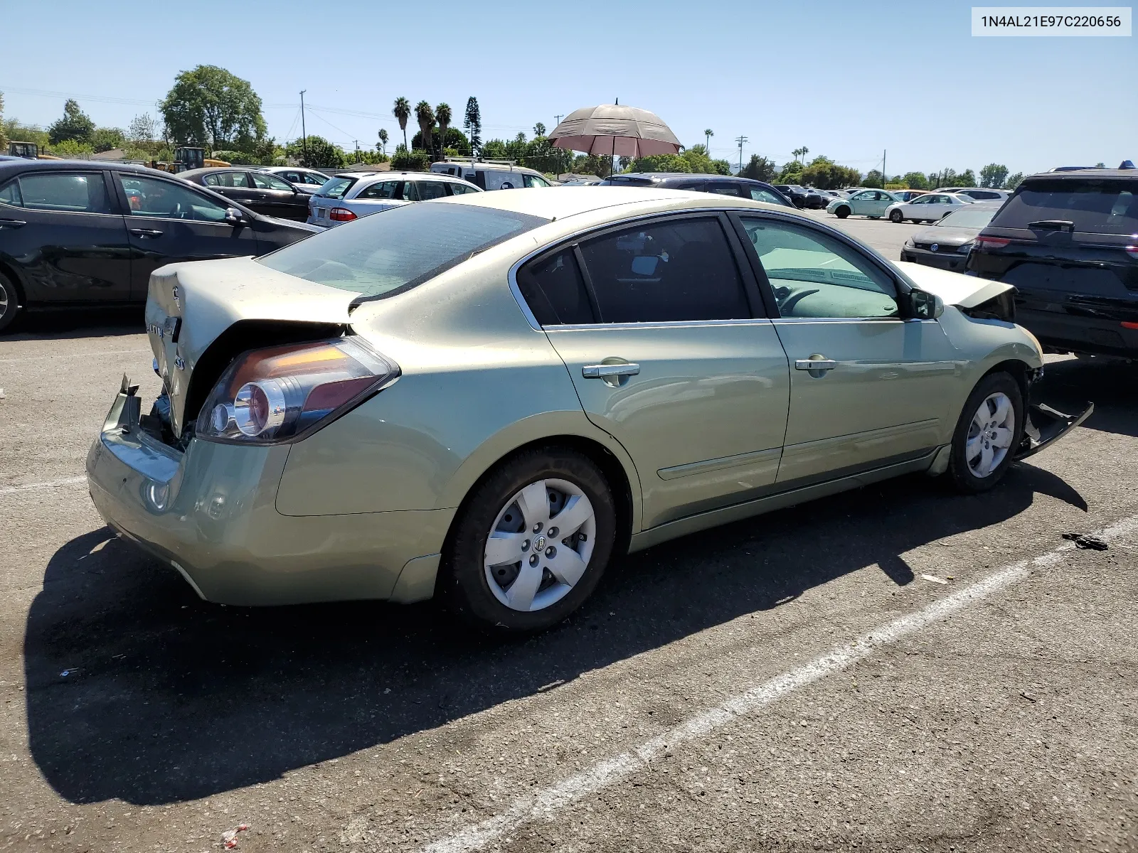 2007 Nissan Altima 2.5 VIN: 1N4AL21E97C220656 Lot: 67790644