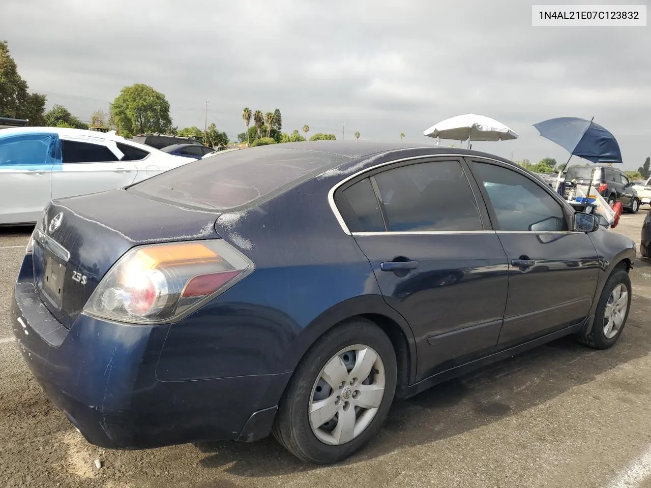 2007 Nissan Altima 2.5 VIN: 1N4AL21E07C123832 Lot: 68861824