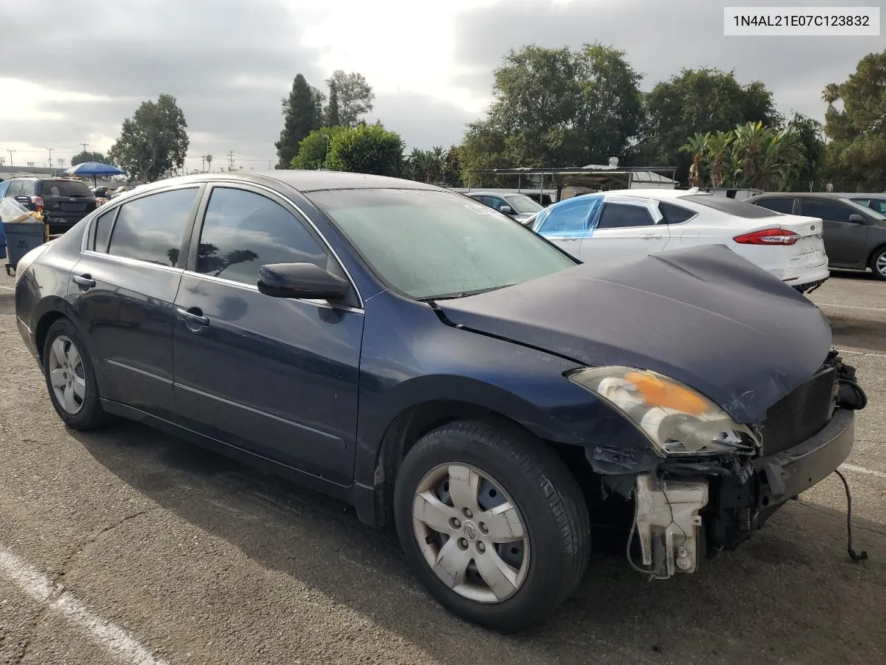 2007 Nissan Altima 2.5 VIN: 1N4AL21E07C123832 Lot: 68861824