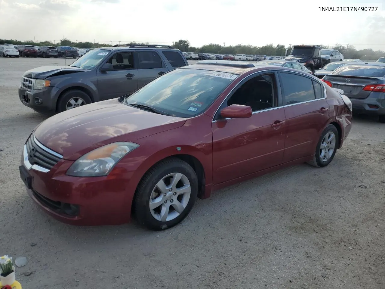 2007 Nissan Altima 2.5 VIN: 1N4AL21E17N490727 Lot: 69692424