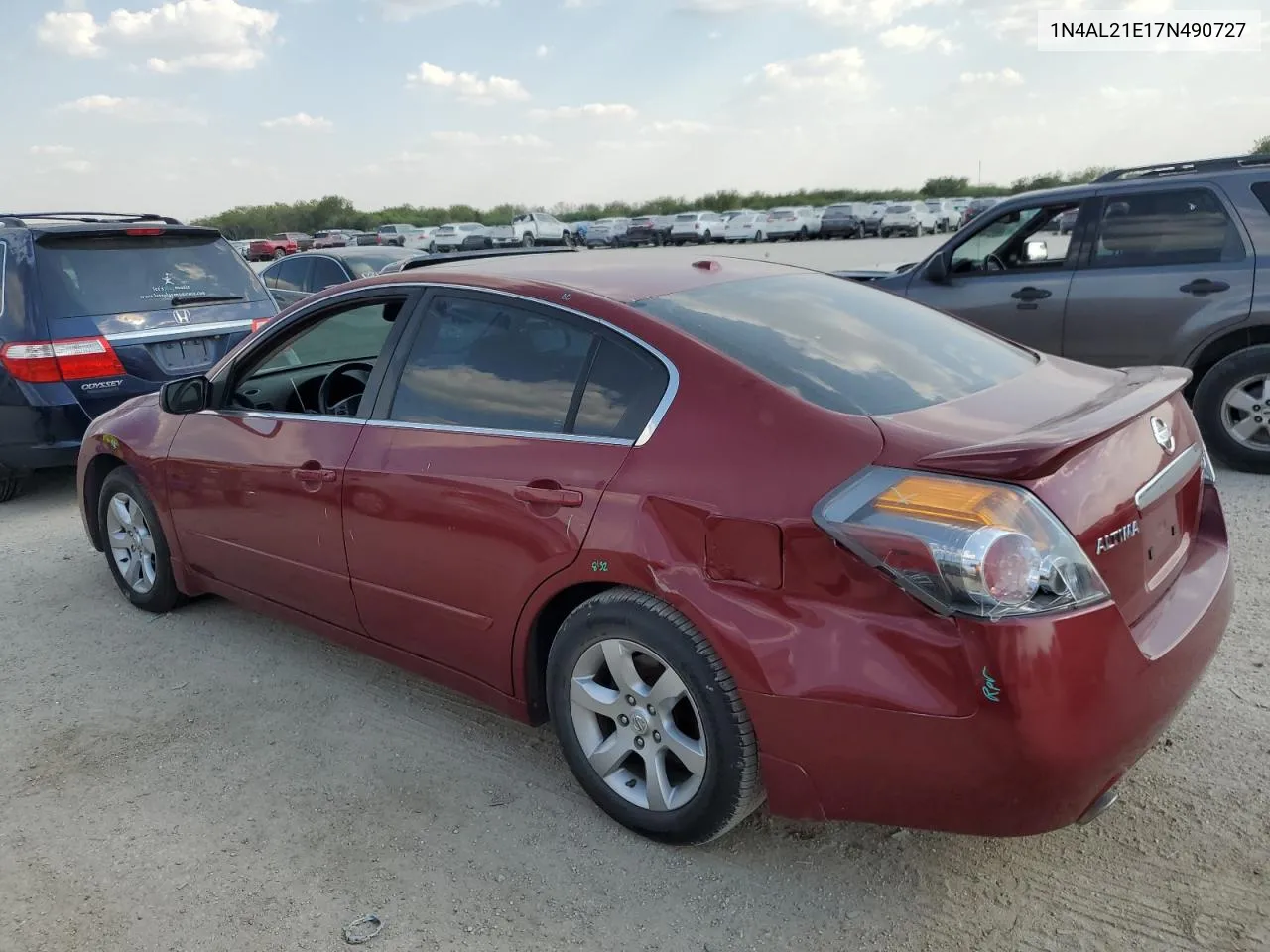 2007 Nissan Altima 2.5 VIN: 1N4AL21E17N490727 Lot: 69692424