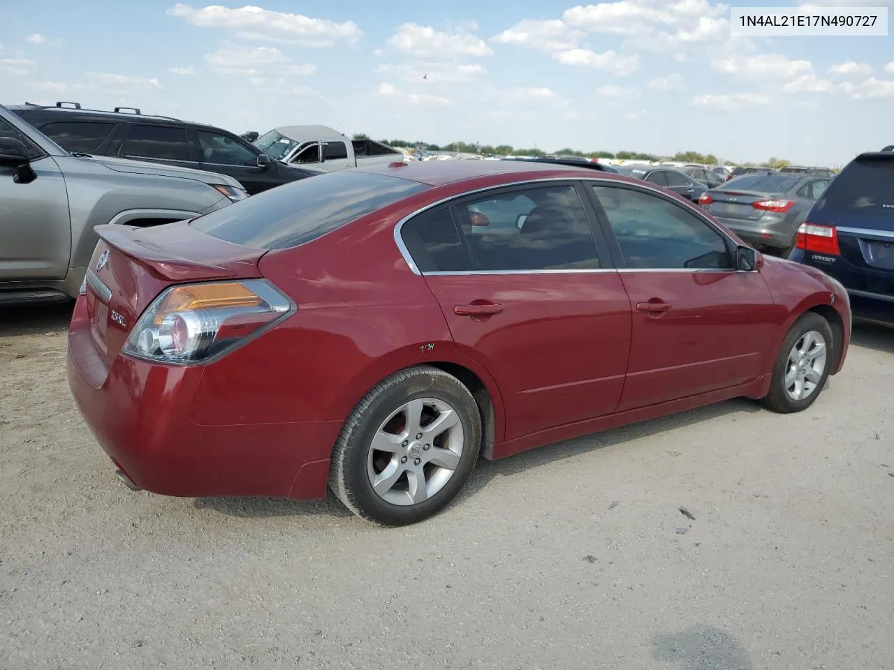 2007 Nissan Altima 2.5 VIN: 1N4AL21E17N490727 Lot: 69692424