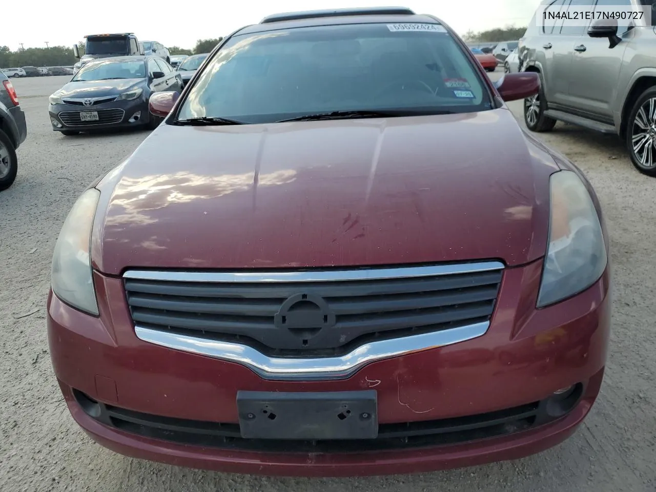 2007 Nissan Altima 2.5 VIN: 1N4AL21E17N490727 Lot: 69692424