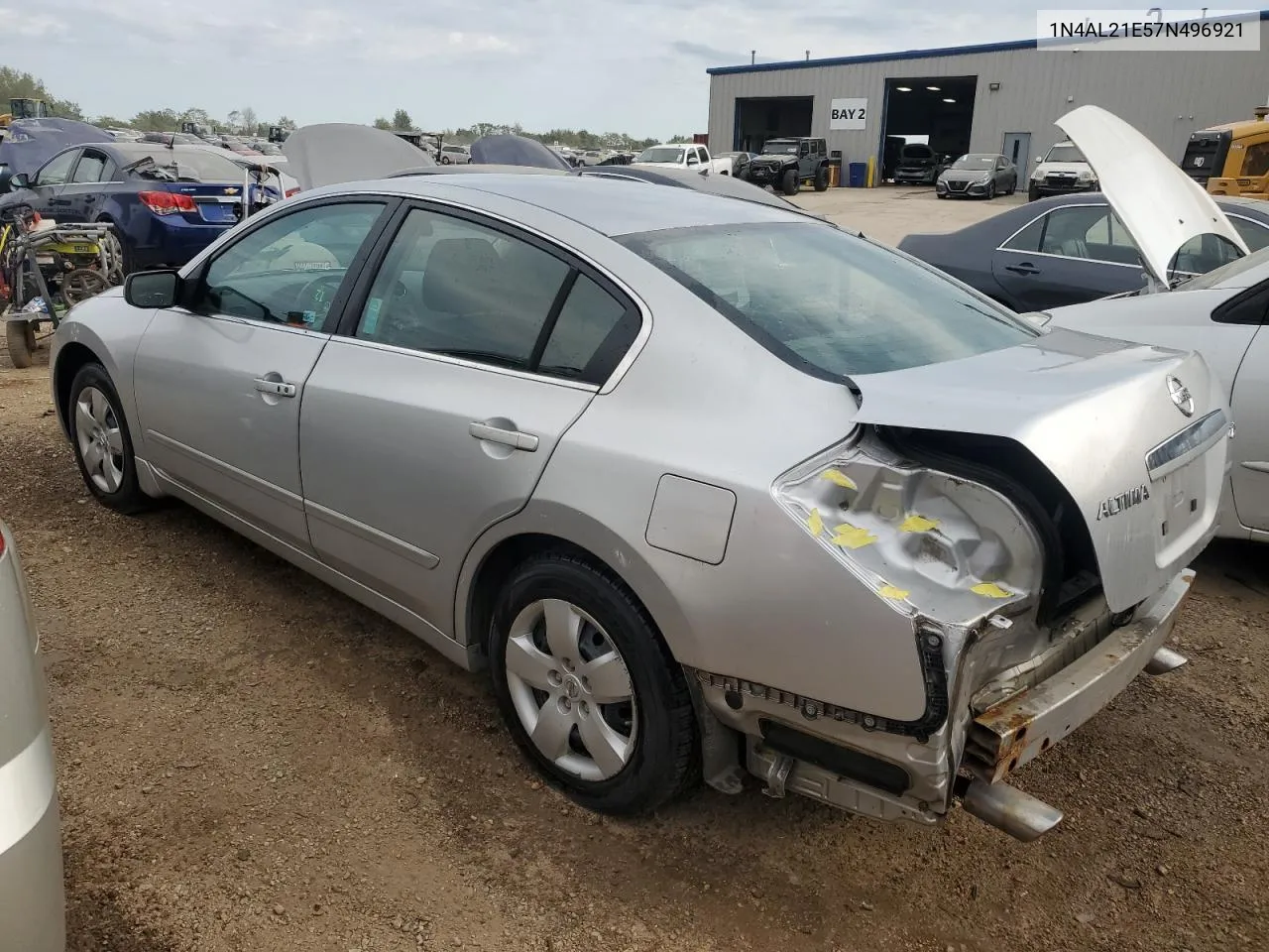 2007 Nissan Altima 2.5 VIN: 1N4AL21E57N496921 Lot: 69976804