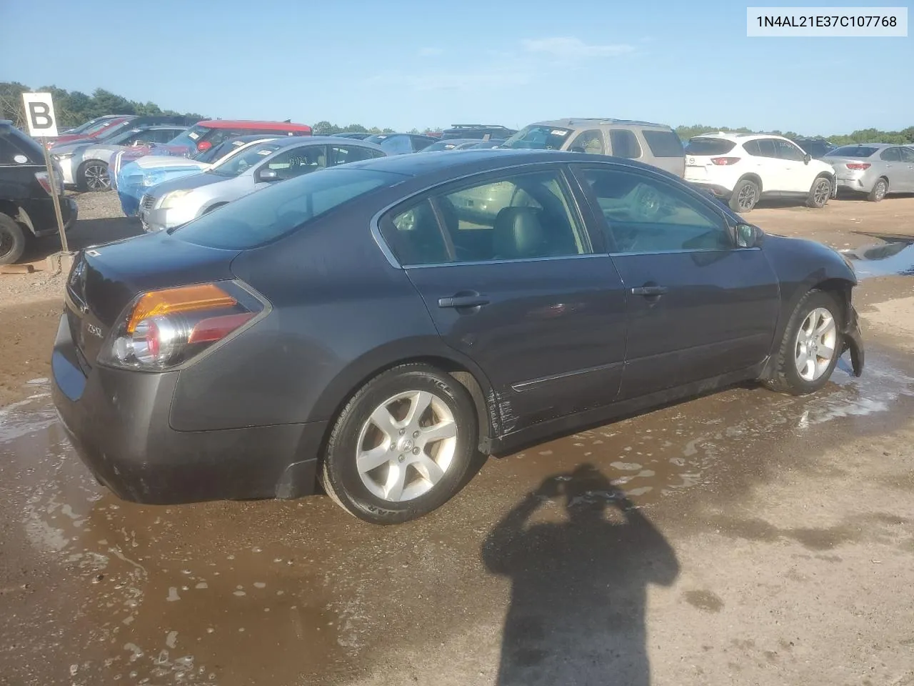 2007 Nissan Altima 2.5 VIN: 1N4AL21E37C107768 Lot: 70319344