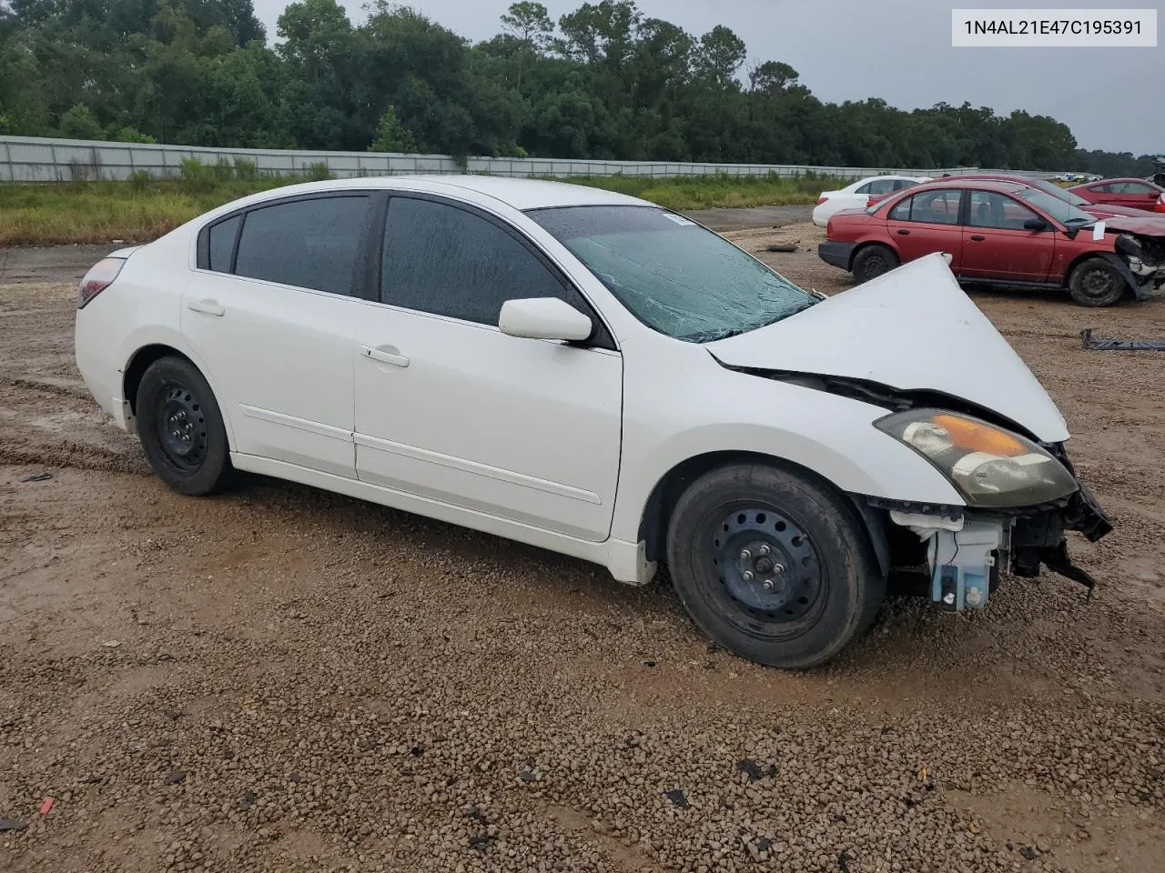 2007 Nissan Altima 2.5 VIN: 1N4AL21E47C195391 Lot: 70430494