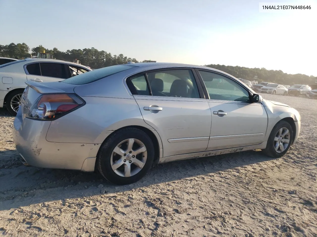 2007 Nissan Altima 2.5 VIN: 1N4AL21E07N448646 Lot: 70501404