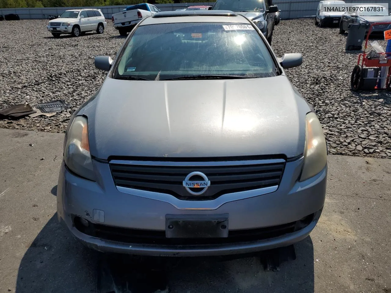 2007 Nissan Altima 2.5 VIN: 1N4AL21E97C167831 Lot: 70970584