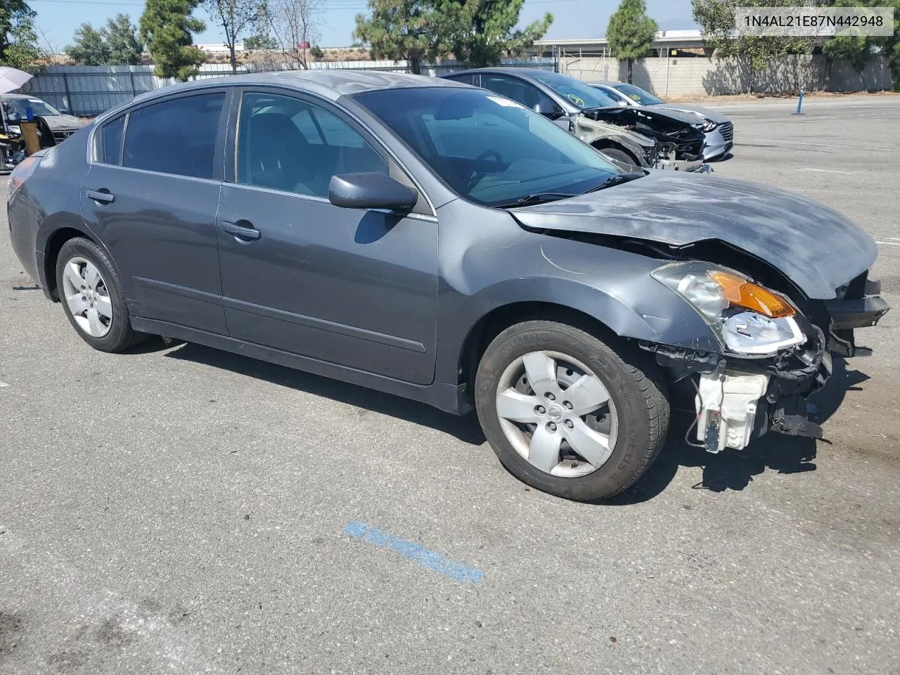 2007 Nissan Altima 2.5 VIN: 1N4AL21E87N442948 Lot: 71127764