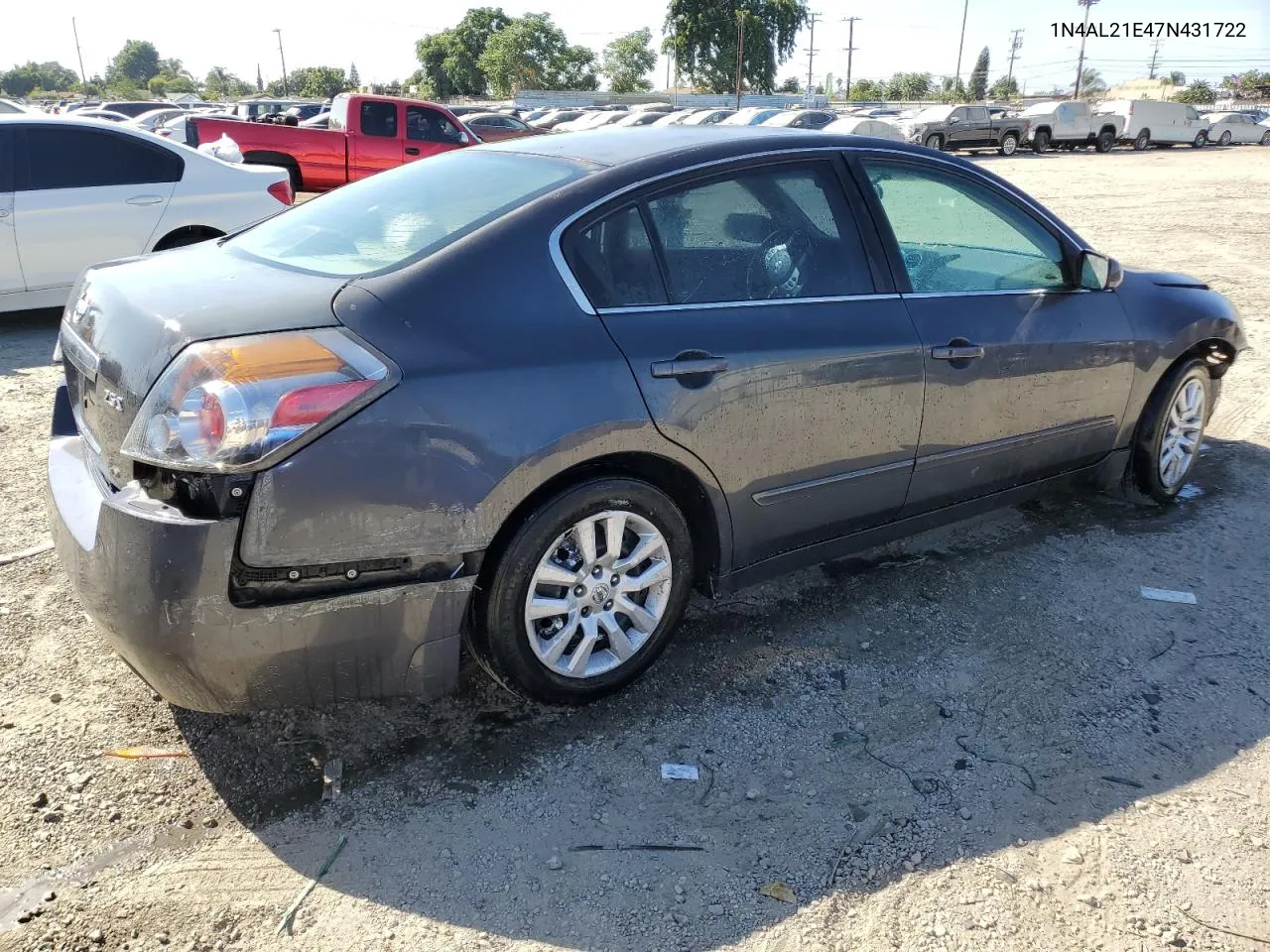 2007 Nissan Altima 2.5 VIN: 1N4AL21E47N431722 Lot: 71128504