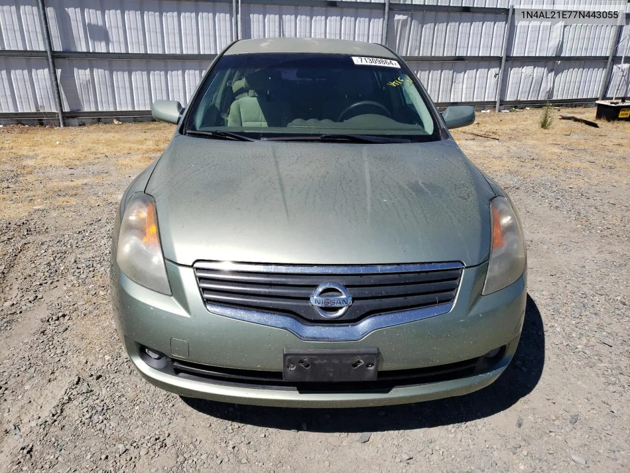 2007 Nissan Altima 2.5 VIN: 1N4AL21E77N443055 Lot: 71309864