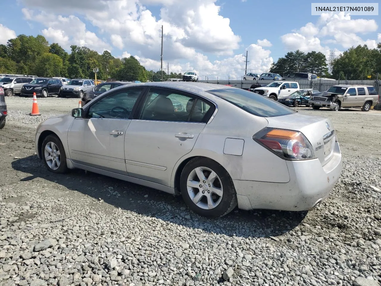 1N4AL21E17N401089 2007 Nissan Altima 2.5