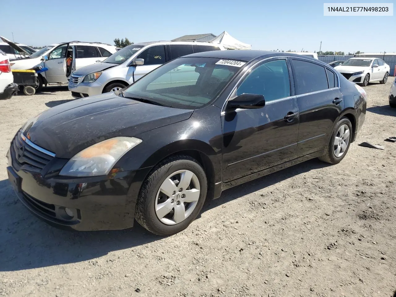 2007 Nissan Altima 2.5 VIN: 1N4AL21E77N498203 Lot: 72044204