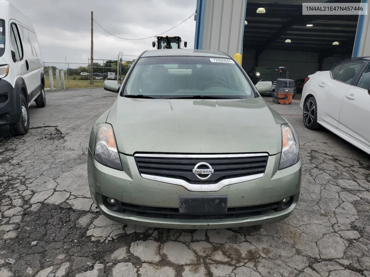 2007 Nissan Altima 2.5 VIN: 1N4AL21E47N457446 Lot: 72096884