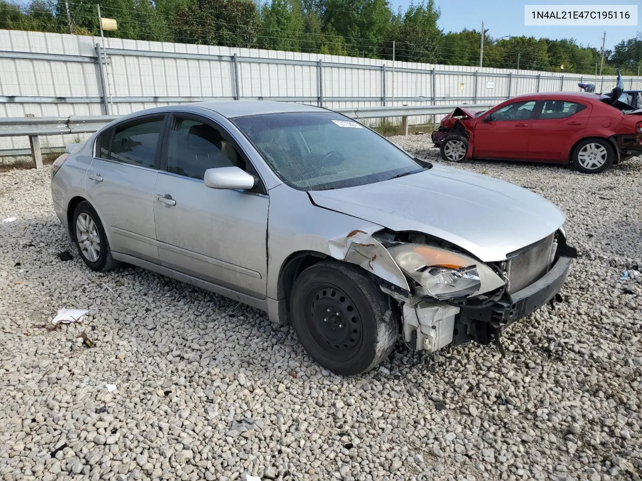 2007 Nissan Altima 2.5 VIN: 1N4AL21E47C195116 Lot: 72175004