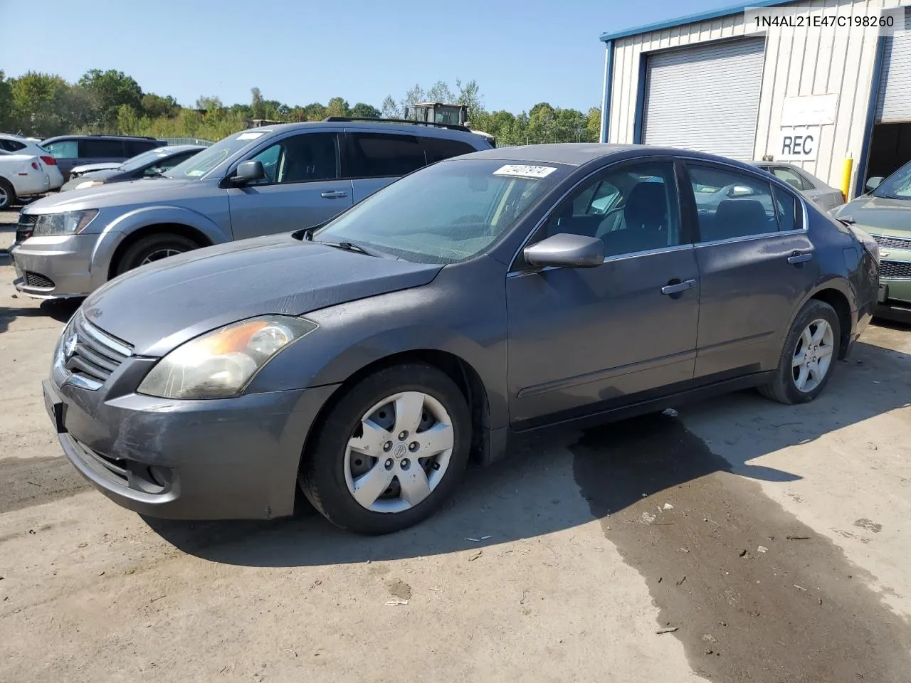 2007 Nissan Altima 2.5 VIN: 1N4AL21E47C198260 Lot: 72407974