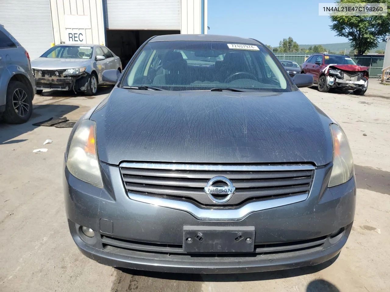 2007 Nissan Altima 2.5 VIN: 1N4AL21E47C198260 Lot: 72407974