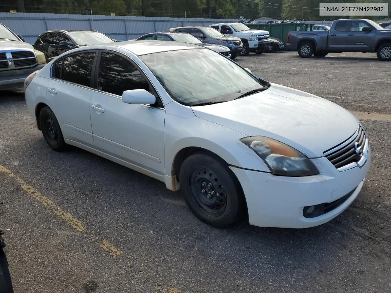 2007 Nissan Altima 2.5 VIN: 1N4AL21E77N422982 Lot: 72937964