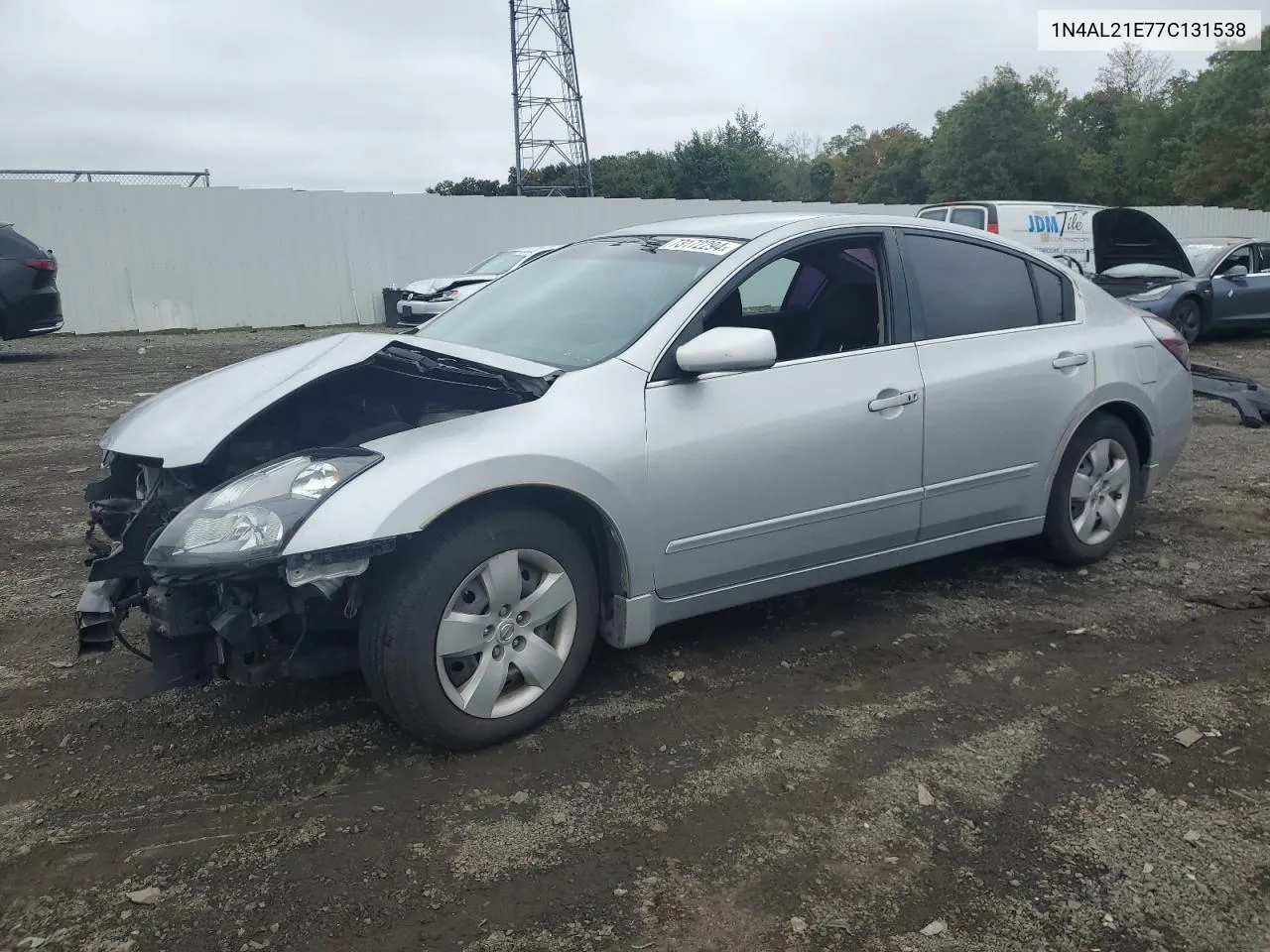 1N4AL21E77C131538 2007 Nissan Altima 2.5