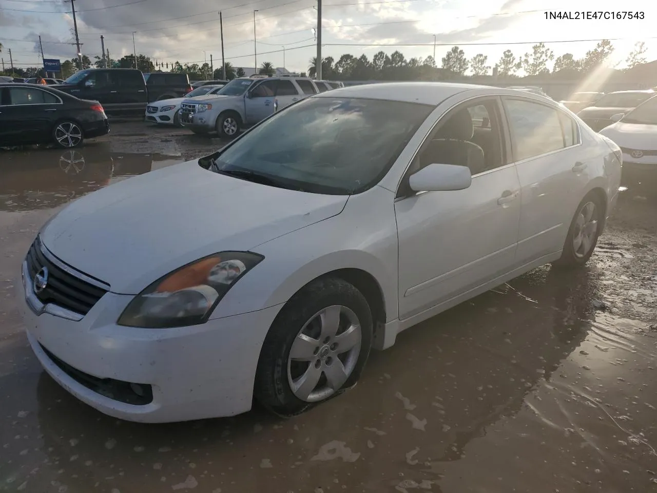 2007 Nissan Altima 2.5 VIN: 1N4AL21E47C167543 Lot: 73639634