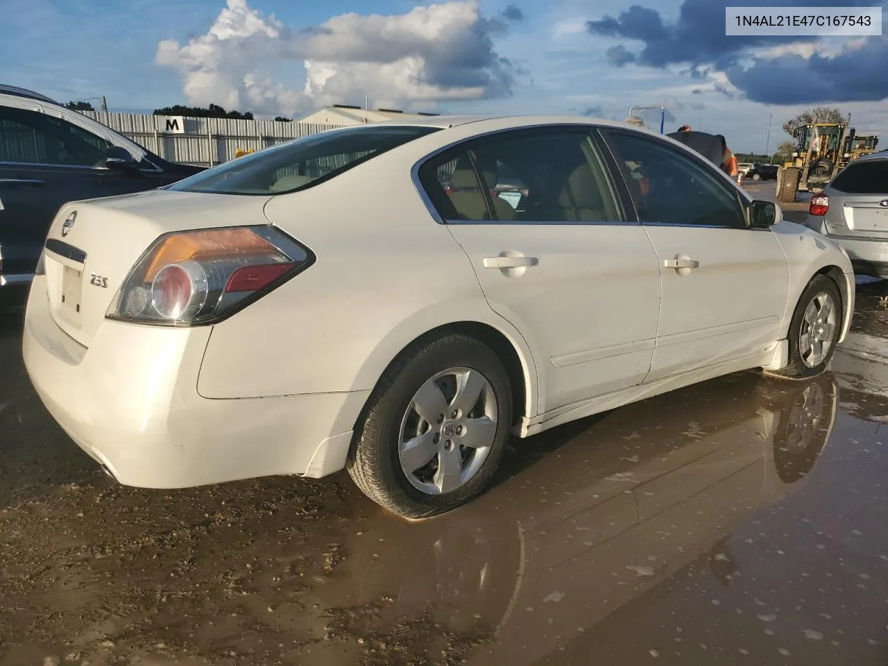 2007 Nissan Altima 2.5 VIN: 1N4AL21E47C167543 Lot: 73639634