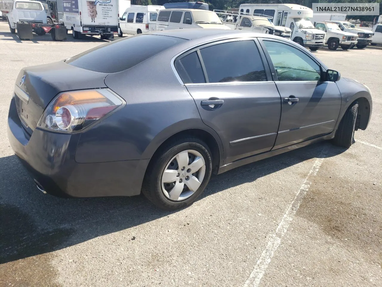 2007 Nissan Altima 2.5 VIN: 1N4AL21E27N438961 Lot: 74057214