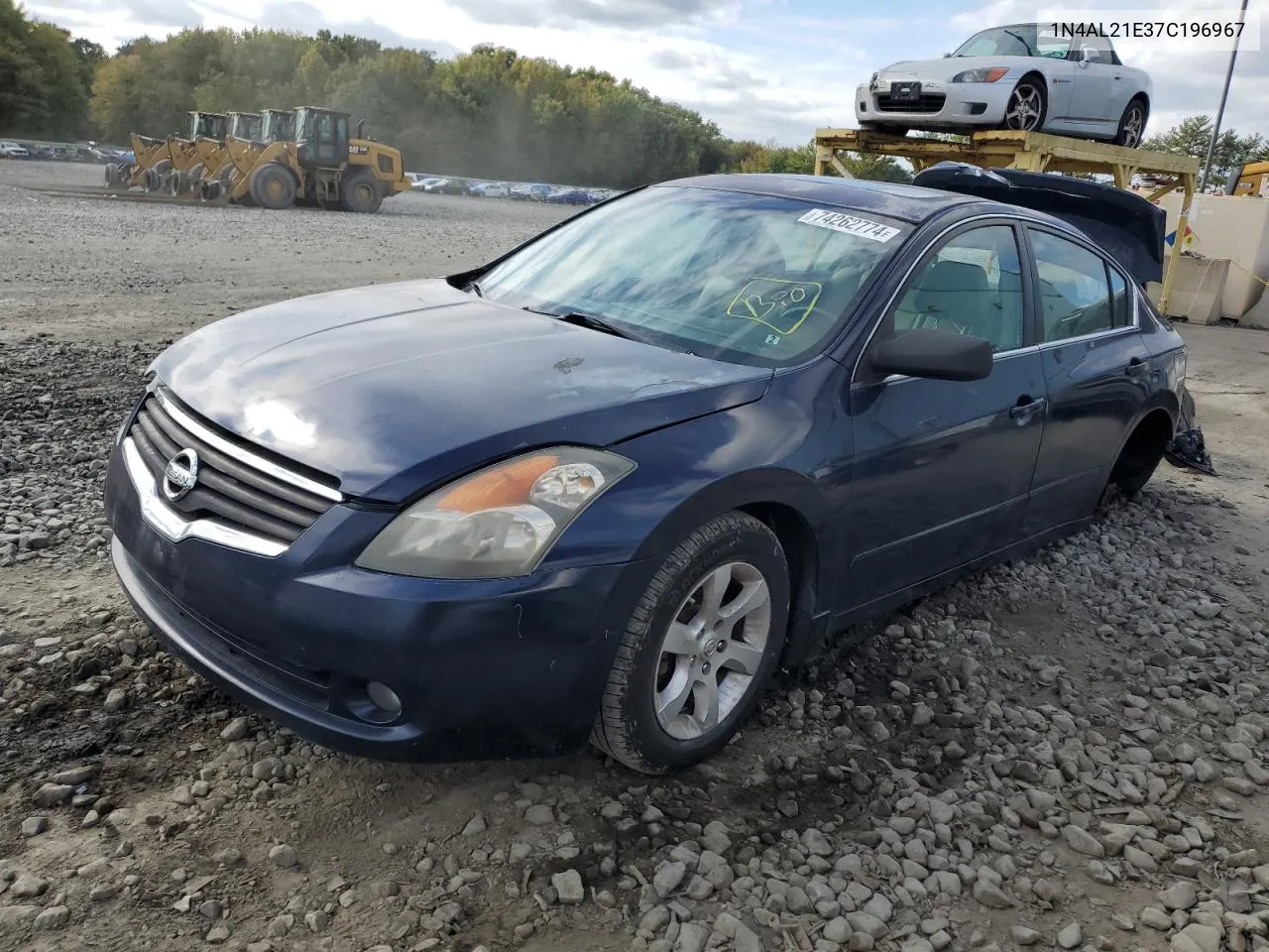 2007 Nissan Altima 2.5 VIN: 1N4AL21E37C196967 Lot: 74262774