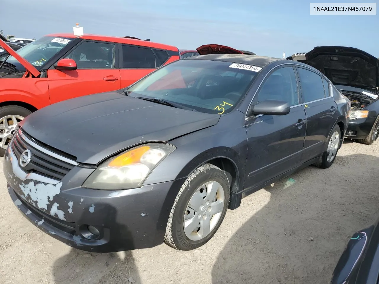 2007 Nissan Altima 2.5 VIN: 1N4AL21E37N457079 Lot: 75047354