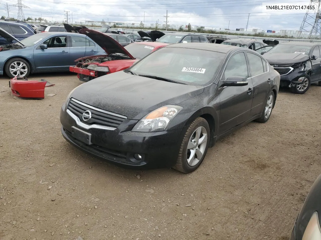 2007 Nissan Altima 3.5Se VIN: 1N4BL21E07C147455 Lot: 75345864