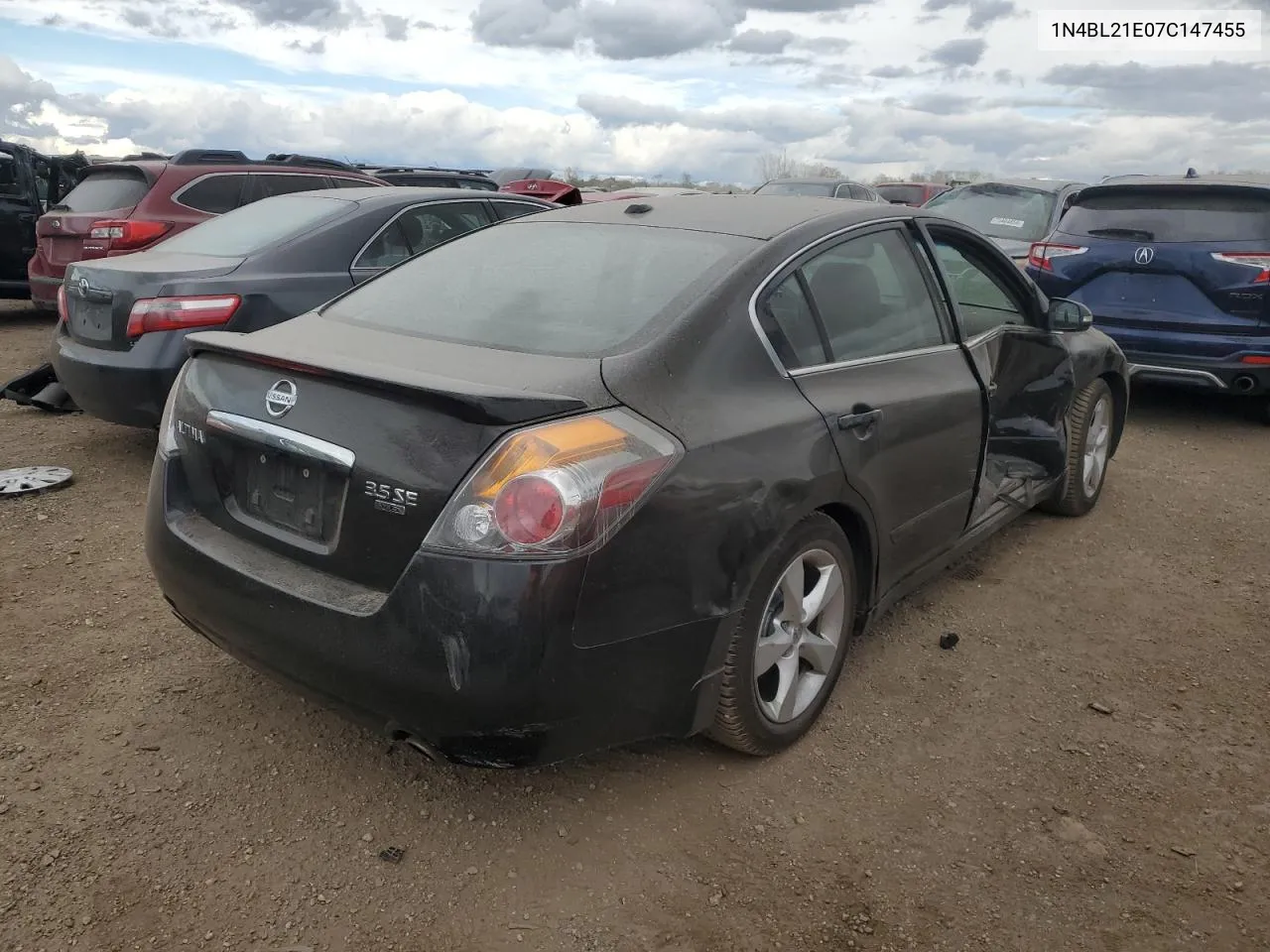 2007 Nissan Altima 3.5Se VIN: 1N4BL21E07C147455 Lot: 75345864